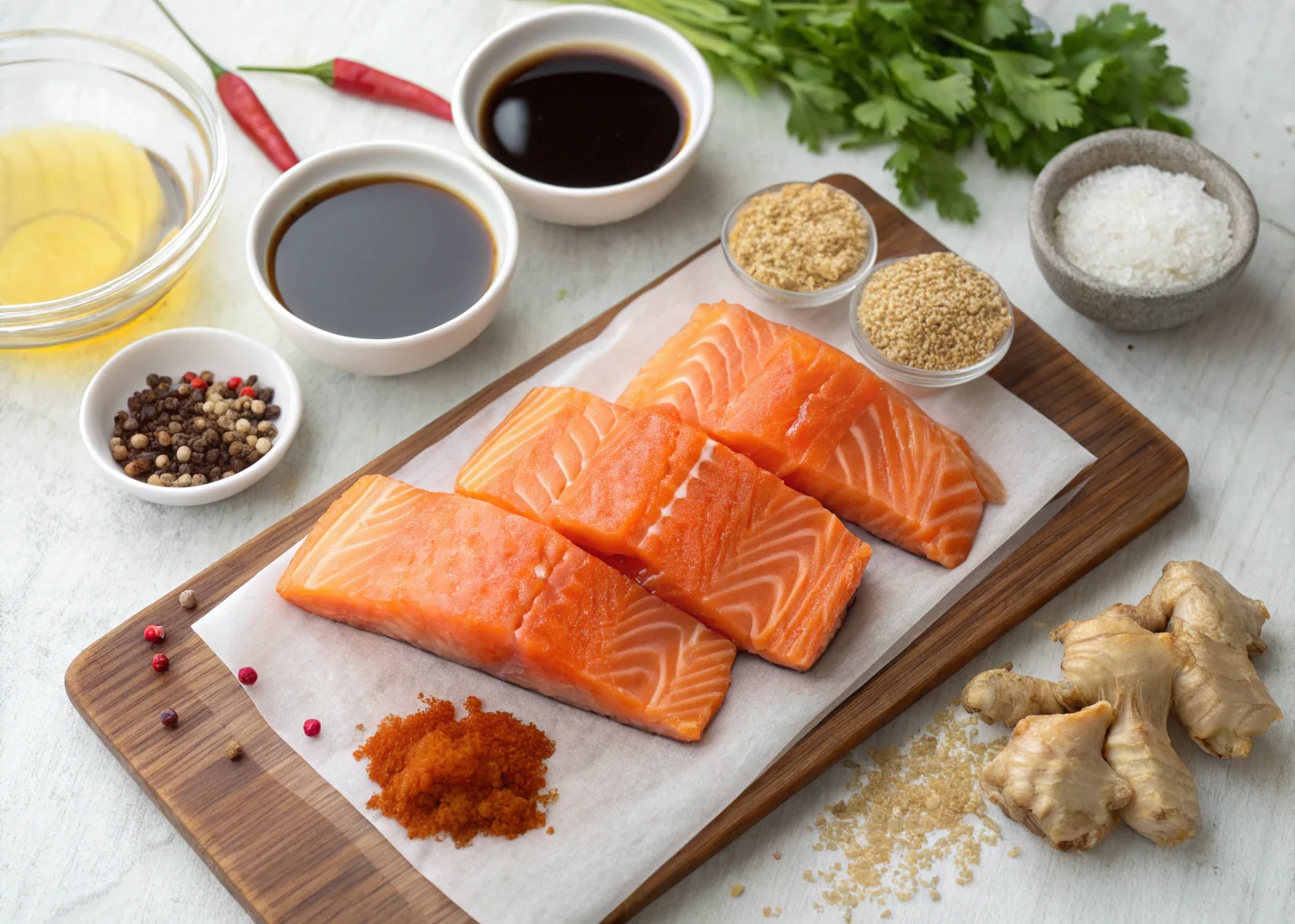 Salmon Asian Rub Recipe