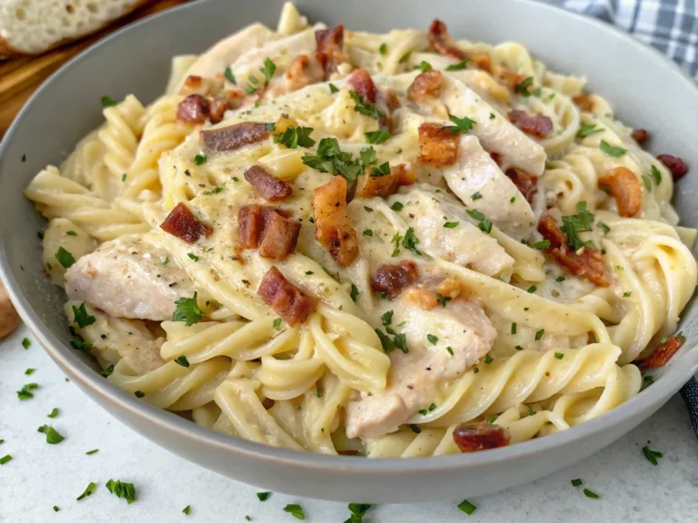 Chicken Bacon Ranch Pasta
