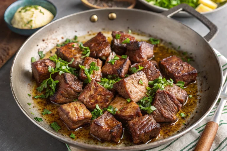 Garlic Butter Steak Bites