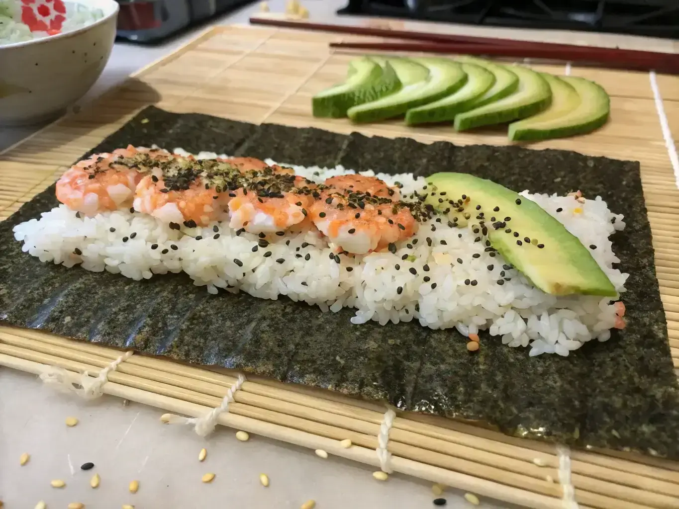 Spicy Shrimp Roll