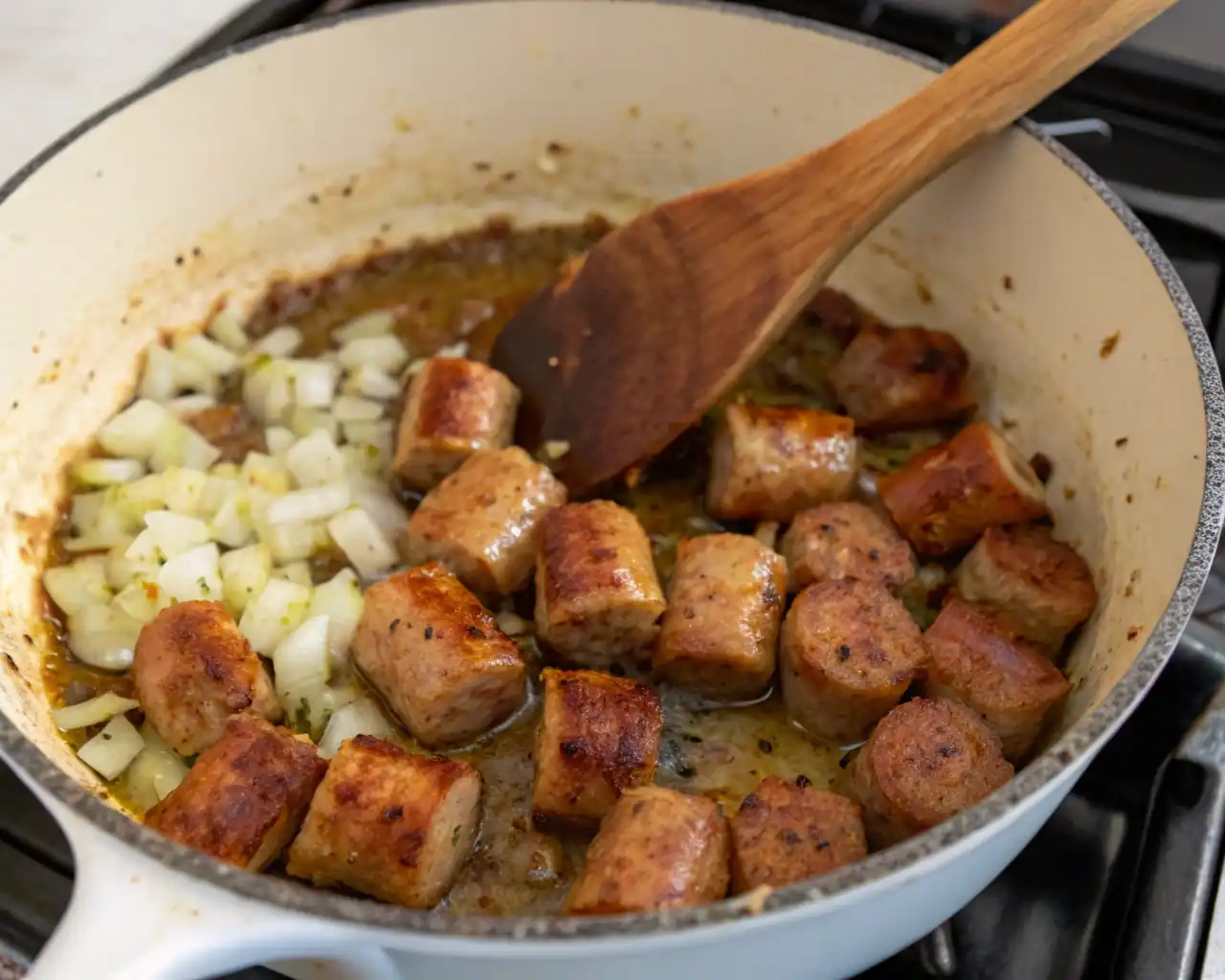 Creamy Parmesan Italian Sausage Soup