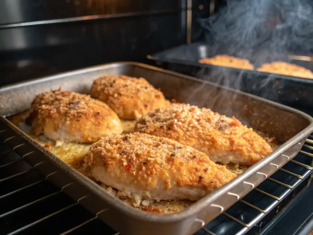 Longhorn Parmesan Crusted Chicken Recipe