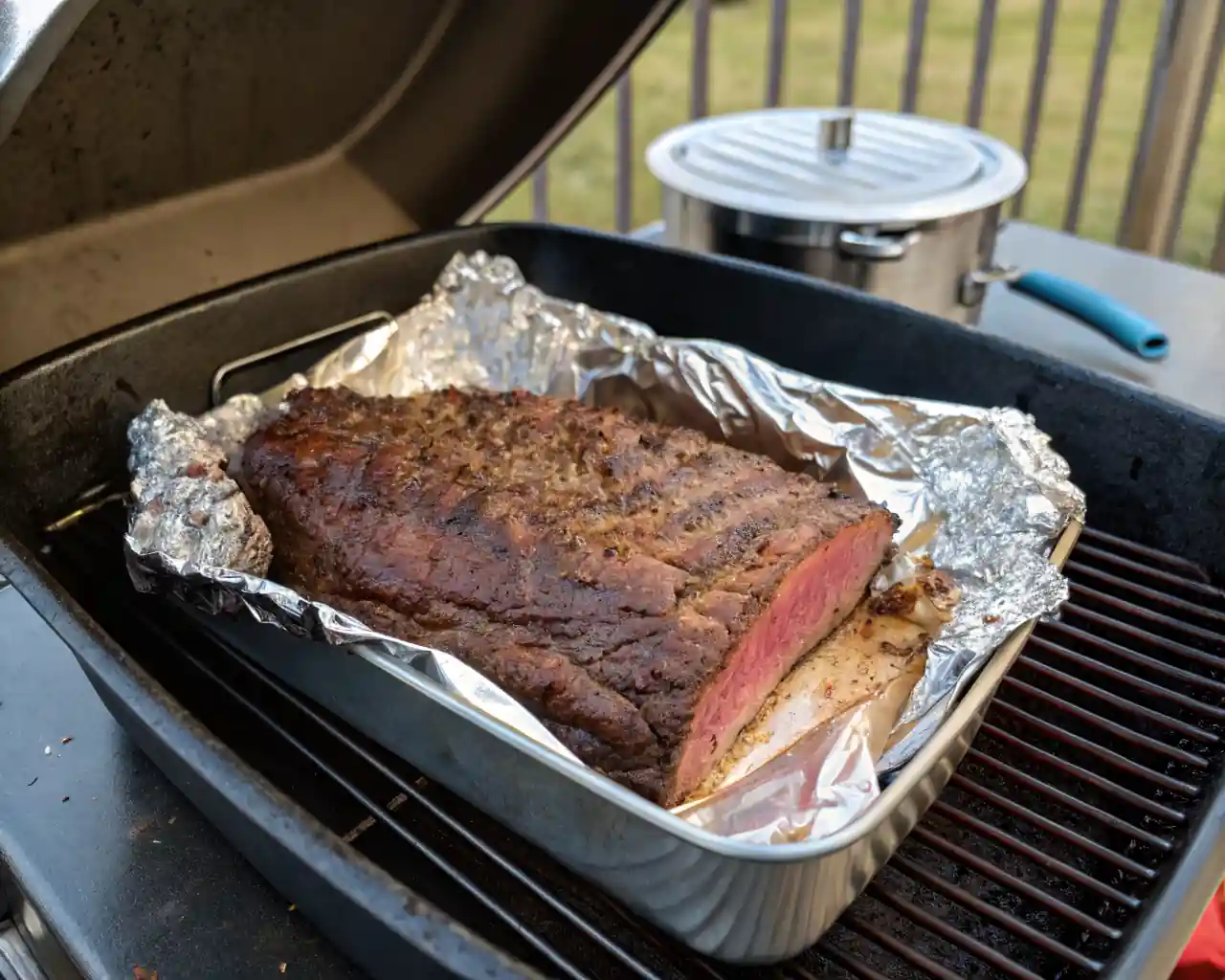 Smoked Corned Beef Brisket