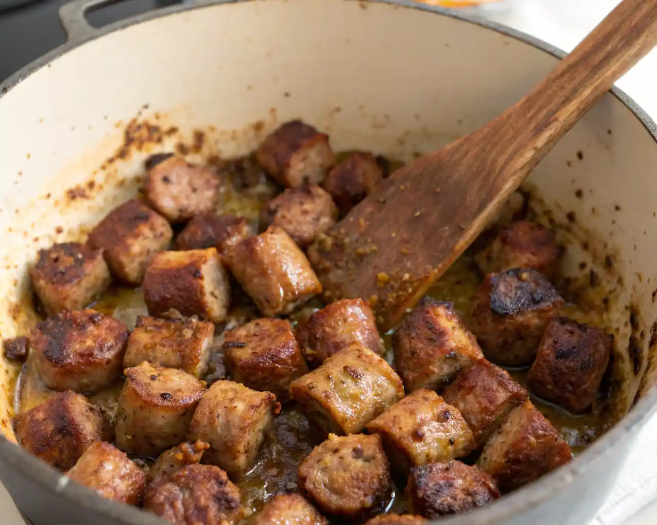Creamy Parmesan Italian Sausage Soup