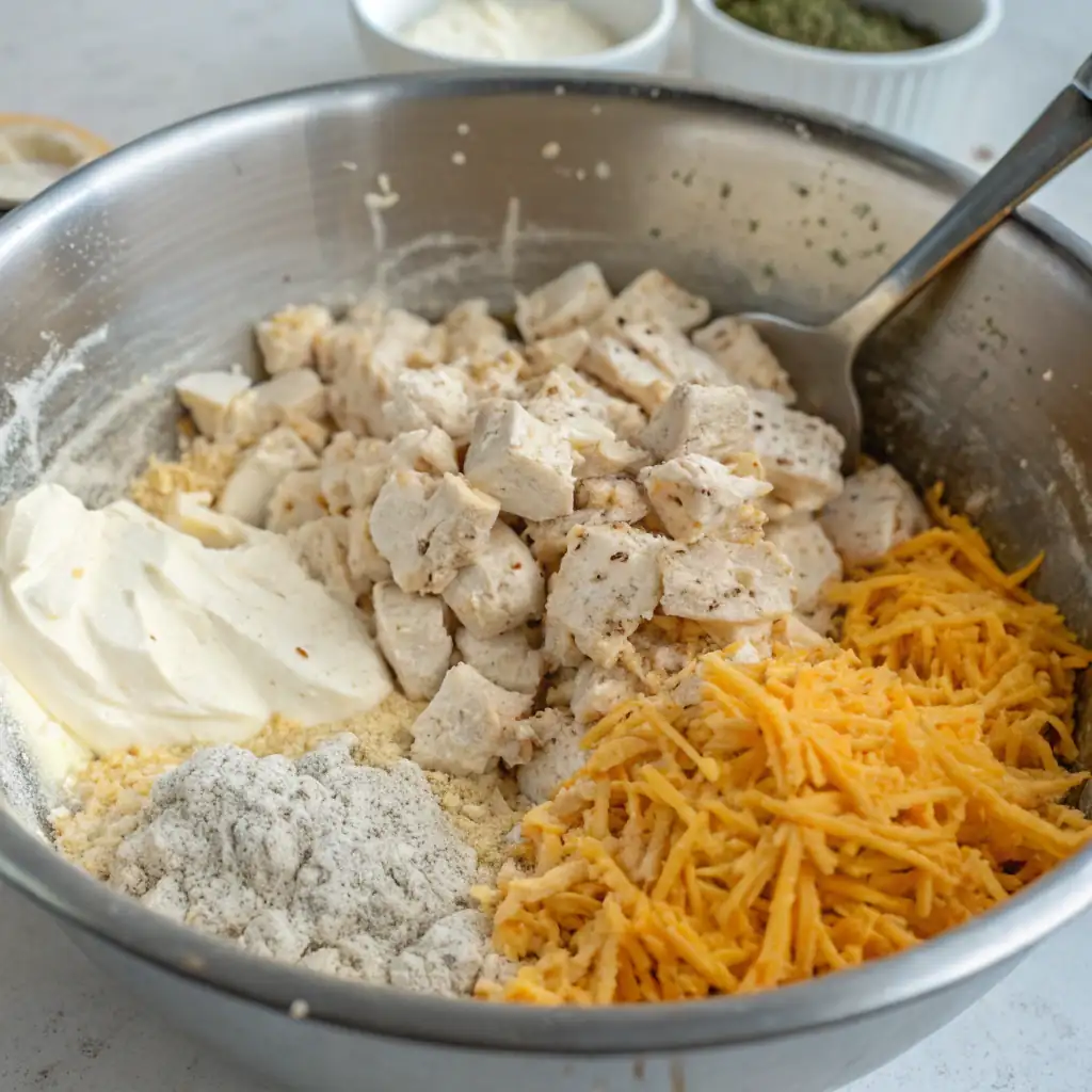Chicken Stuffed Crescent Rolls