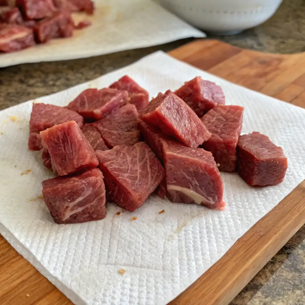 No Peek Beef Tips