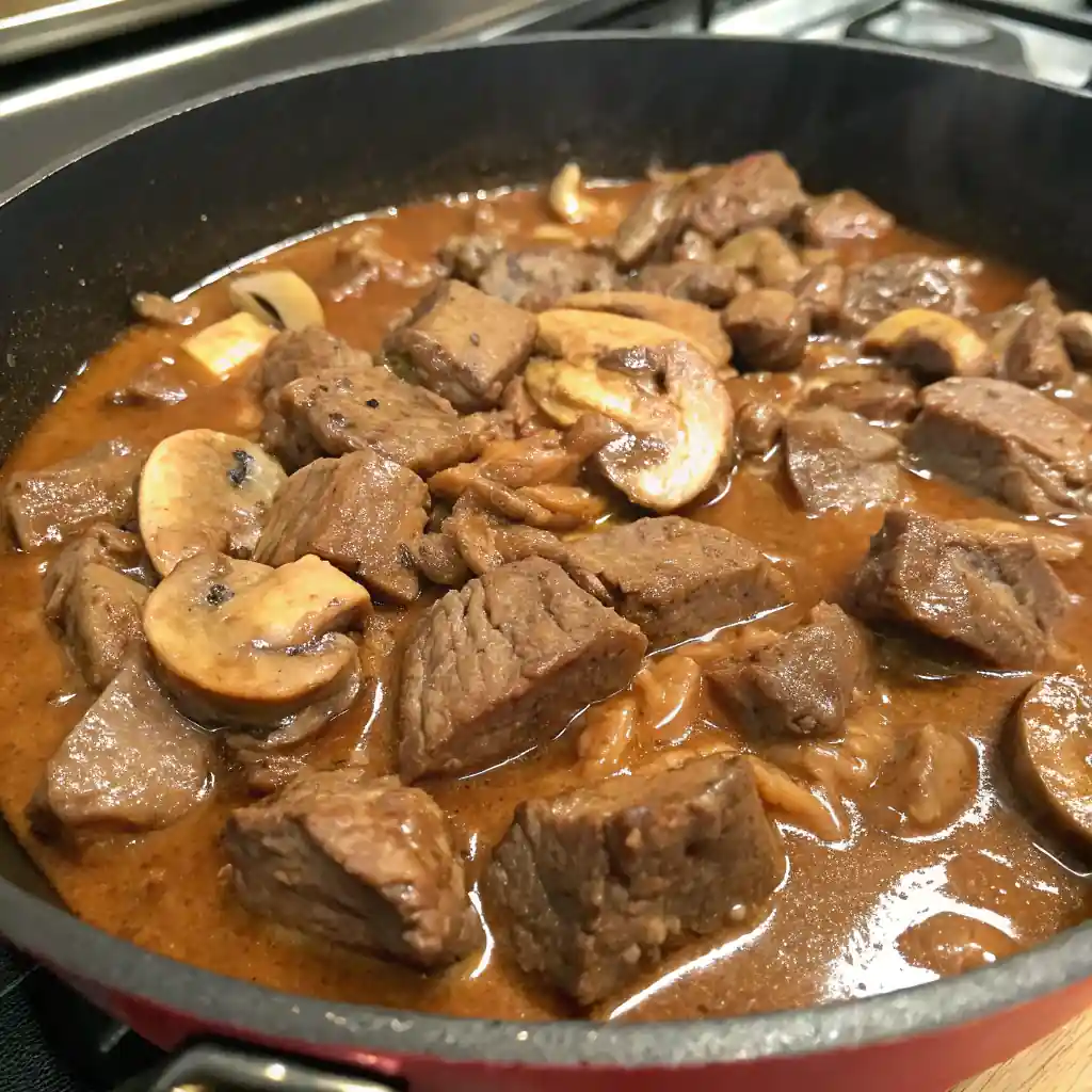 No Peek Beef Tips