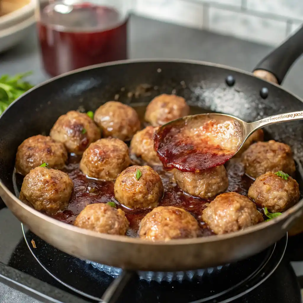 Cranberry Jalapeno Meatballs
