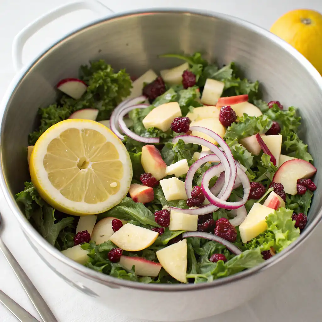 Apple Almond Shrimp Salad