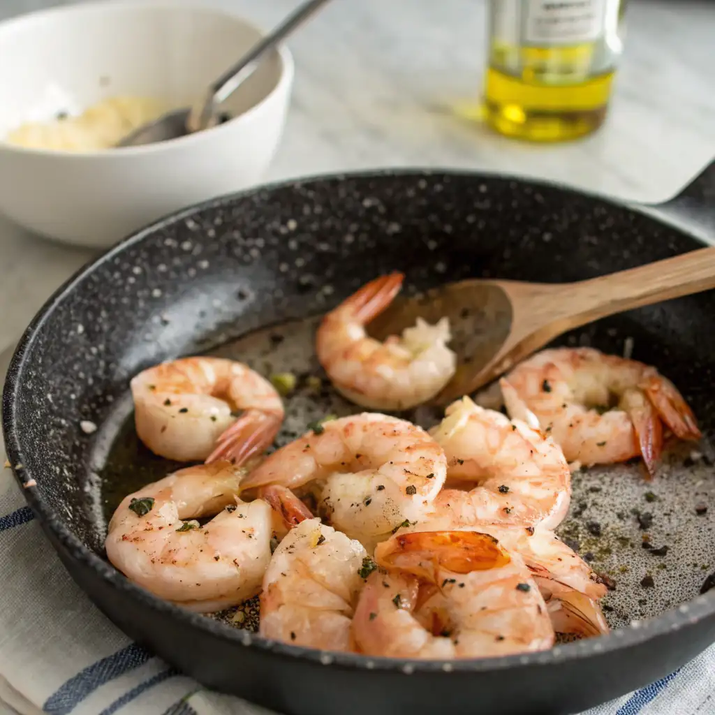 Apple Almond Shrimp Salad